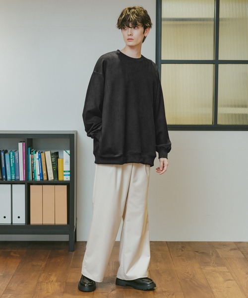 RAGEBLUE（レイジブルー） ワイドパンツ スラックス TRストレッチ