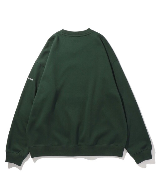 「FREAK'S STORE」 「Columbia」スウェットカットソー LARGE ダークグリーン メンズ_画像3