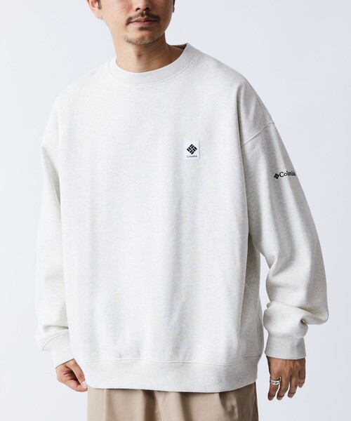 「FREAK'S STORE」 「Columbia」スウェットカットソー LARGE ダークグリーン メンズ_画像4