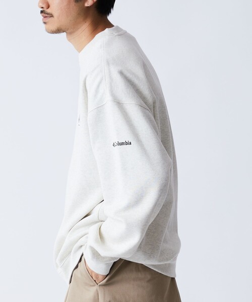 「FREAK'S STORE」 「Columbia」スウェットカットソー LARGE ダークグリーン メンズ_画像8