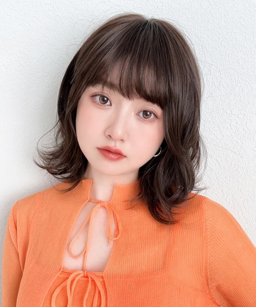 ウィッグ エクステ 「 素肌ウィッグ「竹」 ミディアム 」 医療用