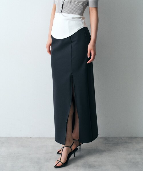 CODE A ロング スカート slit jersey skirt : ZOZOTOWN Yahoo!店