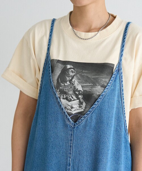 FREAK'S STORE サロペット オーバーオール サマー Vネック