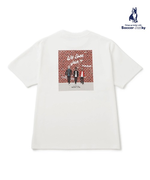 SoccerJunky tシャツ 「SOCCER JUNKY meet j.n.r.d」WE LOVE JUN