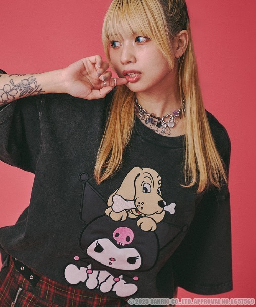 tシャツ 「GALFY/ガルフィー」GALFY×クロミ クロミちゃんとGALFYの半袖TEE レディース メンズ