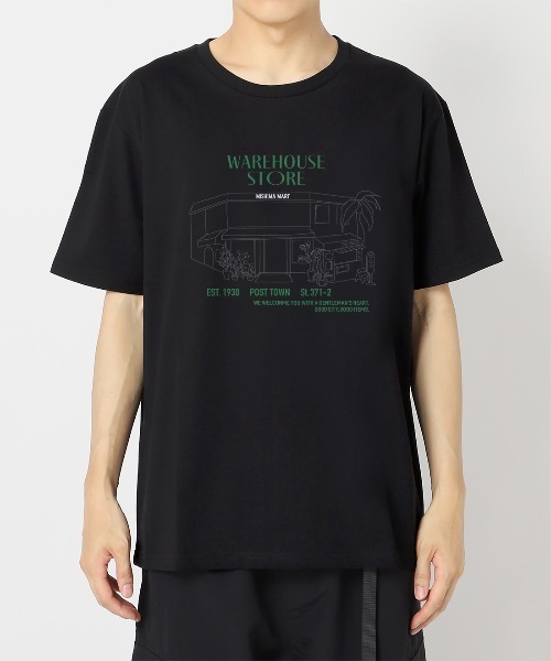 「JOURNAL STANDARD」 「mishima mart」半袖Tシャツ M ホワイト系その他4 メンズ