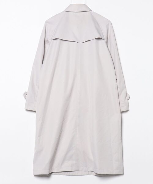 「IKKA LOUNGE」 コート L ライトグレー レディース_画像2