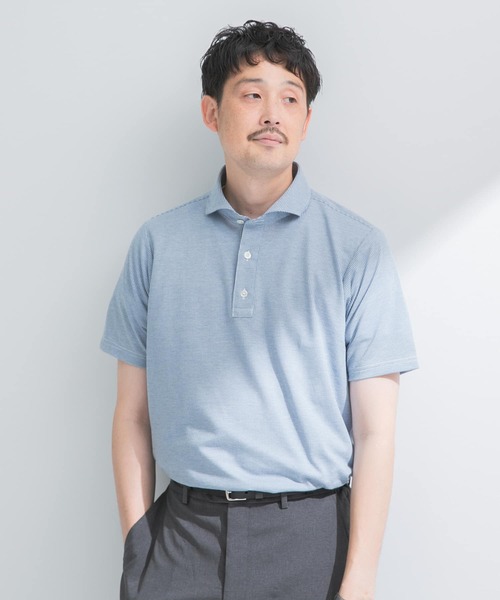 うさとの服 メンズ プルオーバー半袖シャツ URBAN RESEARCH DOORS シャツ 「イージーケア/吸水速乾」LIFE
