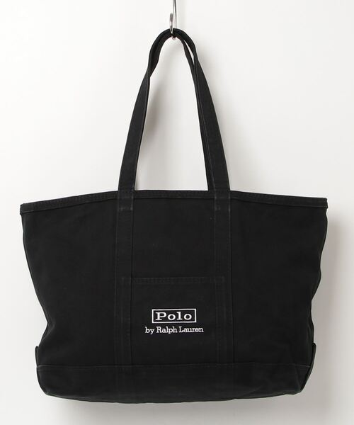 POLO RALPH LAUREN トートバッグ  MEDIUM TOTE Canvas Medium Polo Bear Tote