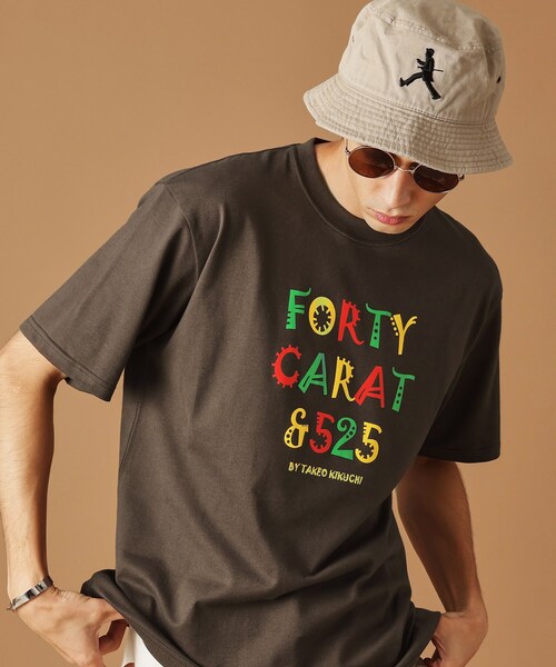 40CARATS&525 BY TAKEO KIKUCHI tシャツ 「Sサイズ〜」レゲエ調