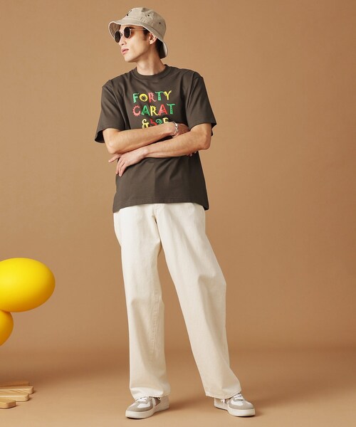40CARATS&525 BY TAKEO KIKUCHI tシャツ 「Sサイズ〜」レゲエ調