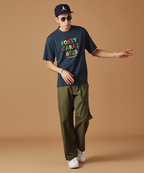 40CARATS&525 BY TAKEO KIKUCHI tシャツ 「Sサイズ〜」レゲエ調