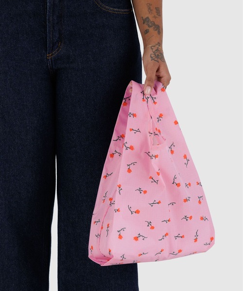 BAGGU（バグゥ） エコバッグ BABY BAGGU 591.ピンクワイルドフラワー