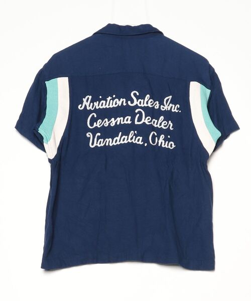 「PEARL DIVER」 半袖シャツ S ブルー メンズ_画像2