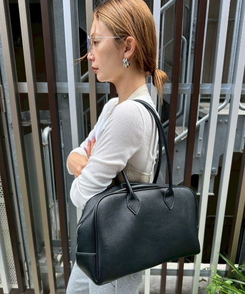 HANNE ボストンバッグ ロングハンドルボストンバッグ レディース
