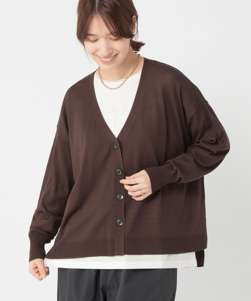 studio CLIP（スタディオクリップ） カーディガン 「接触冷感・UV