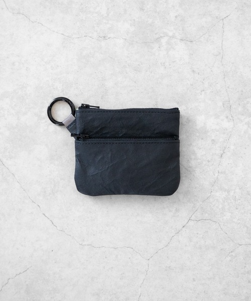 SENTI（センティ） ポーチ SENTI Dyneema(R) Leather W ZIP POUCH / 超