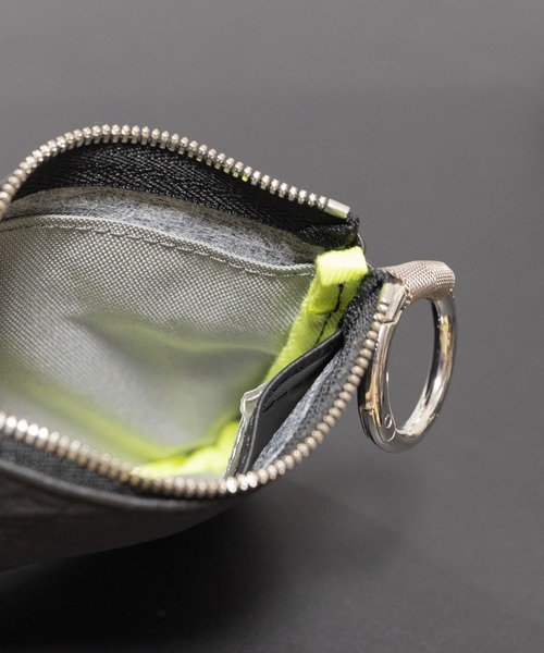 SENTI（センティ） ポーチ SENTI Dyneema(R) Leather W ZIP POUCH / 超