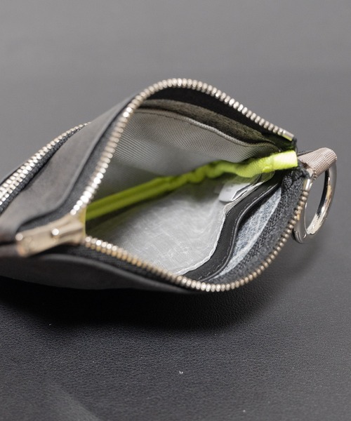 SENTI（センティ） ポーチ SENTI Dyneema(R) Leather W ZIP POUCH / 超