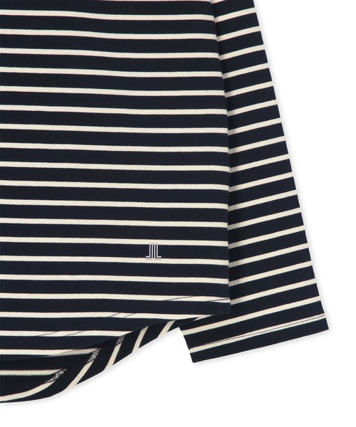 未着用☆ランバンオンブルー☆ボーダー LANVIN en Bleu tシャツ ボーダー タートルネック ロンT メンズ