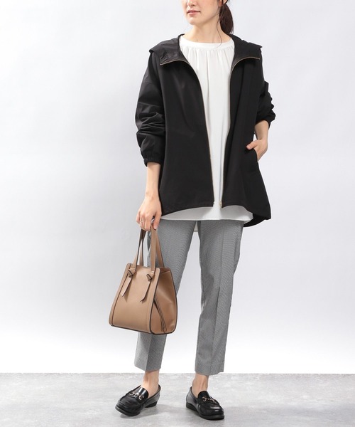 「GLOBAL WORK Smile Seed Store」 ジップアップブルゾン LARGE ライトカーキ レディース_画像3