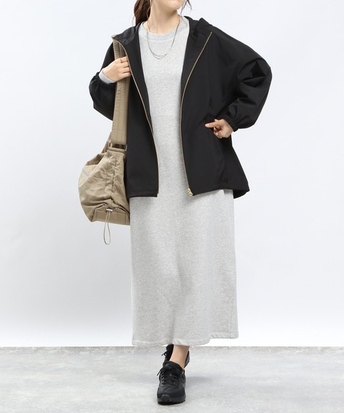 「GLOBAL WORK Smile Seed Store」 ジップアップブルゾン LARGE ライトカーキ レディース_画像6