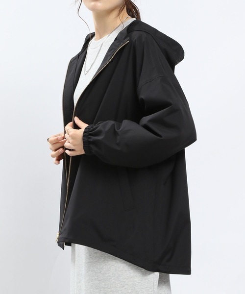 「GLOBAL WORK Smile Seed Store」 ジップアップブルゾン LARGE ライトカーキ レディース_画像9