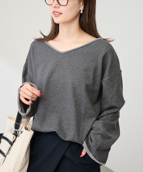 FRAMeWORK（フレームワーク） トレーナー スウェット ニュアンスV