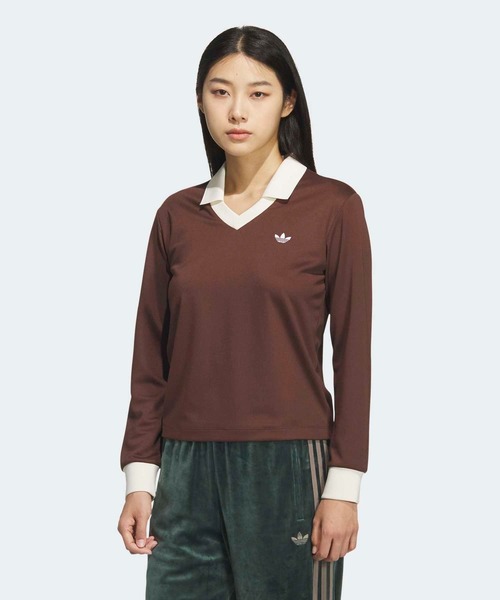 adidas（アディダス） tシャツ Vネック長袖 / ジャージ / アディダス