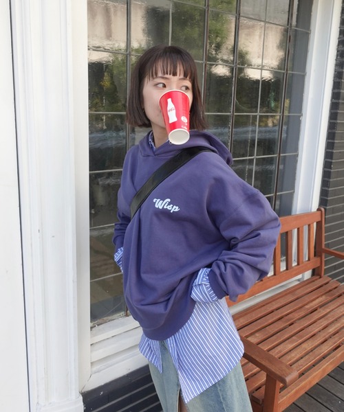 TEEN BOOP パーカー ロゴルーズパーカー レディース : ZOZOTOWN Yahoo