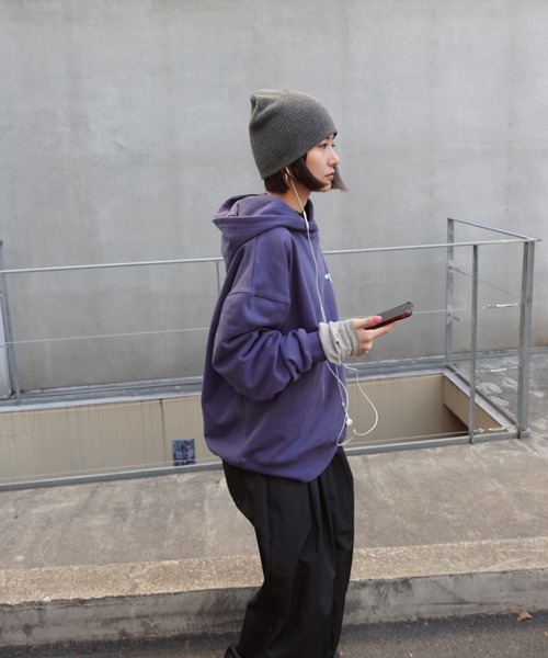 TEEN BOOP パーカー ロゴルーズパーカー レディース : ZOZOTOWN Yahoo