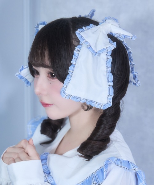 Whinny ヘアピン Whinny/「2個セット」スーパーもぐもぐリボン