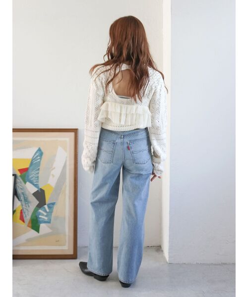 Ungrid（アングリッド） ジーンズ デニム デニムパンツ スタッズルーズ