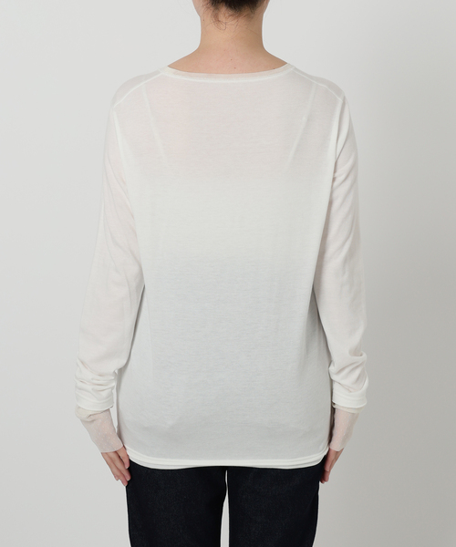 SLOBE IENA（スローブイエナ） tシャツ 「WEB限定/追加2」レイヤード