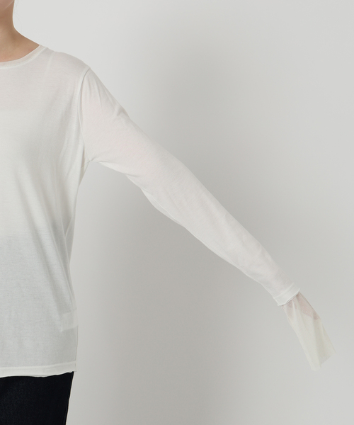 SLOBE IENA（スローブイエナ） tシャツ 「WEB限定/追加2」レイヤード