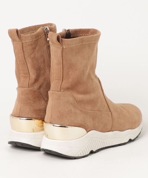 「JELLY BEANS」 ブーツ M ベージュ レディース_画像2