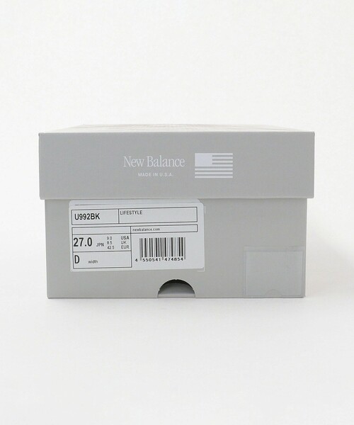スニーカー 「New Balance」U992BK/スニーカー メンズの画像