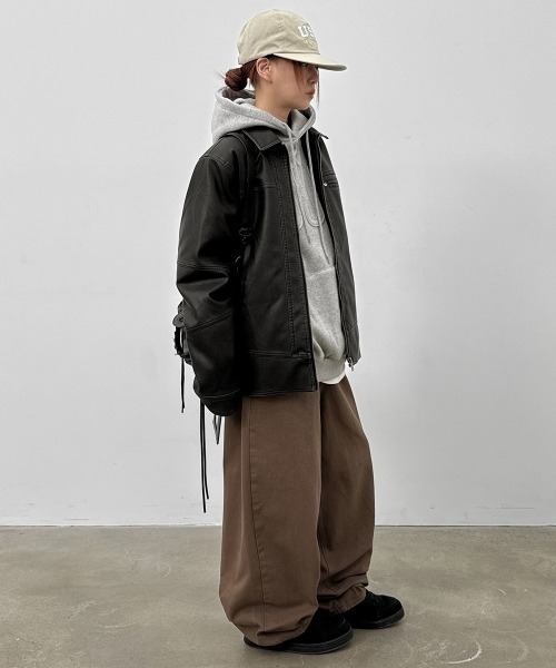 BLACKUP（ブラックアップ） レザージャケット ライダース 「MADE