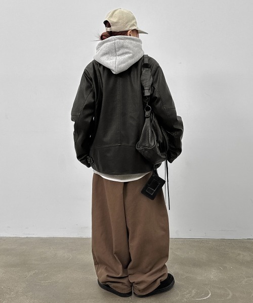 BLACKUP（ブラックアップ） レザージャケット ライダース 「MADE