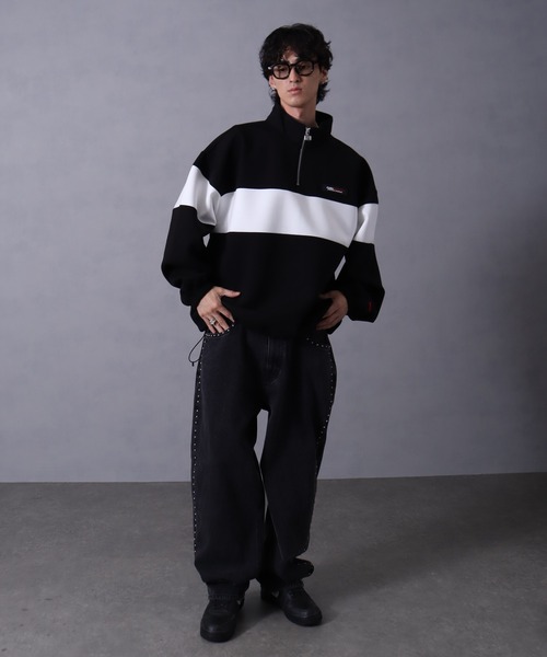 FUBU（フブ） Tech Half Zip / テック ハーフ ジップ メンズ