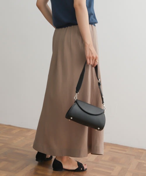 「URBAN RESEARCH DOORS」 フレアスカート MEDIUM ネイビー レディース_画像7