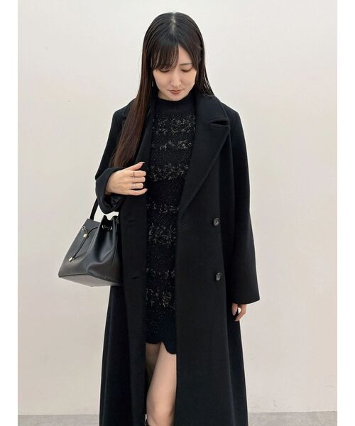 新品 ♡ Sandro 黒ミニワンピース♡38 新品 ♡ Sandro 黒ミニワンピース♡38 Sandro（ミニワンピース）の