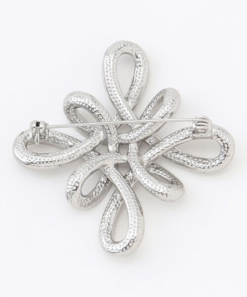 自由区（ジユウク） ブローチ ビジューカーブ ブローチ レディース