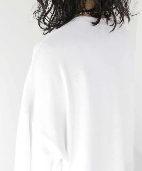 「minsobi」 半袖Tシャツ FREE ホワイト メンズ_画像3