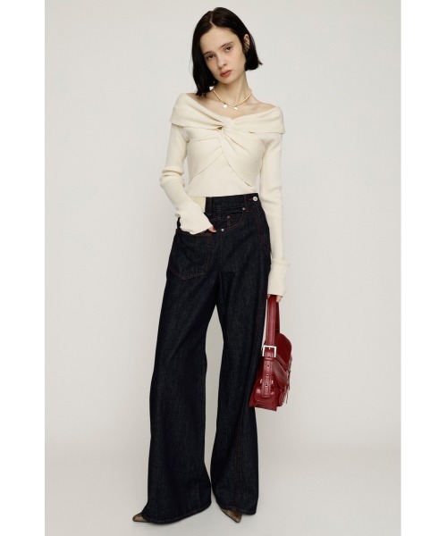 SLY（スライ） ジーンズ デニム デニムパンツ BACK TO FRONT DENIM PT