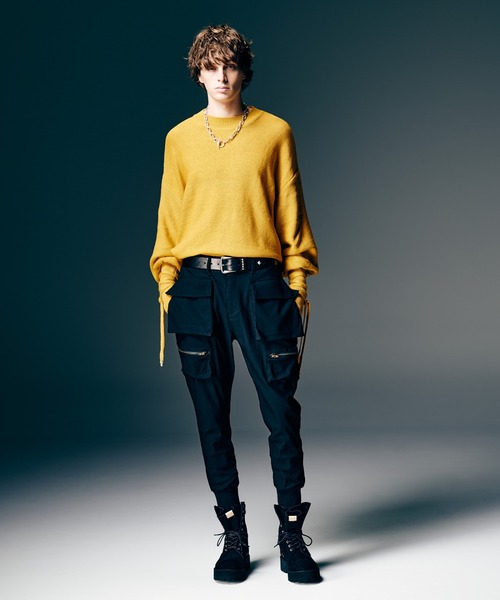 glamb（グラム） カーゴパンツ Rib Cargo Pants / リブカーゴパンツ