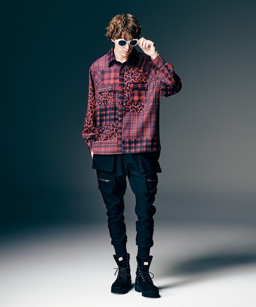 glamb（グラム） カーゴパンツ Rib Cargo Pants / リブカーゴパンツ