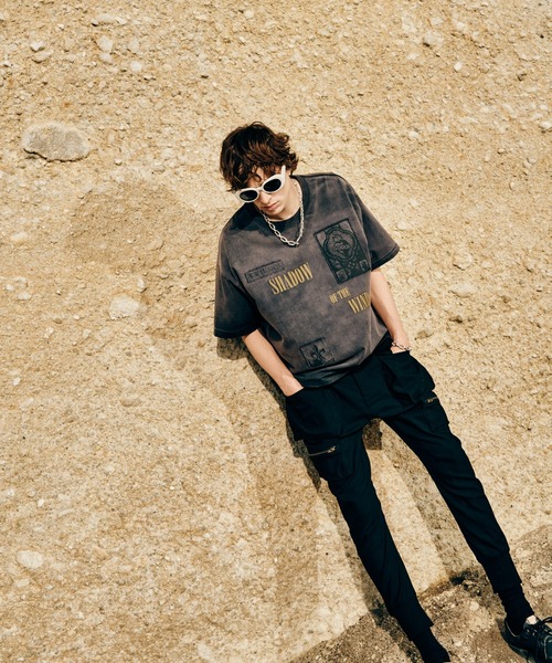 glamb（グラム） カーゴパンツ Rib Cargo Pants / リブカーゴパンツ