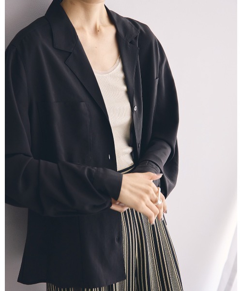 「TODAYFUL」 長袖シャツ FREE ブラック レディース_画像8