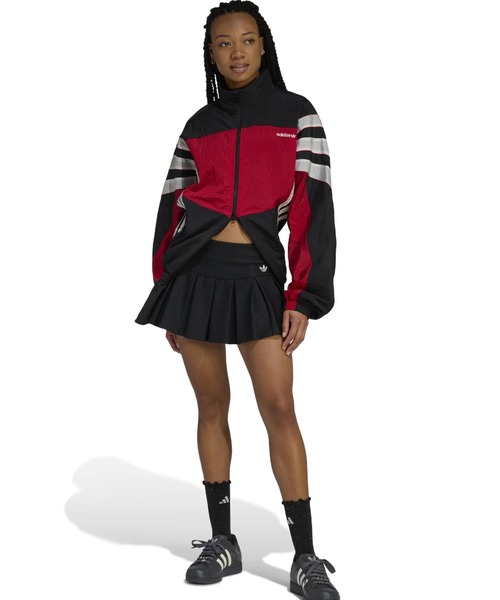 adidas アディダス リブ ジャケット スカートセット S ブラック adidas（アディダス） スカート adidas LOW WAIST SPORT SKIRT